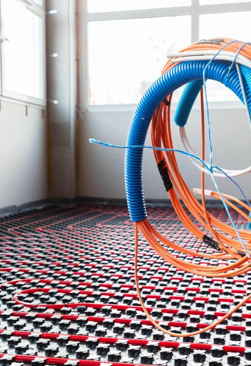 voorbereiding voor vloerverwarming Gent Demeyer Steven